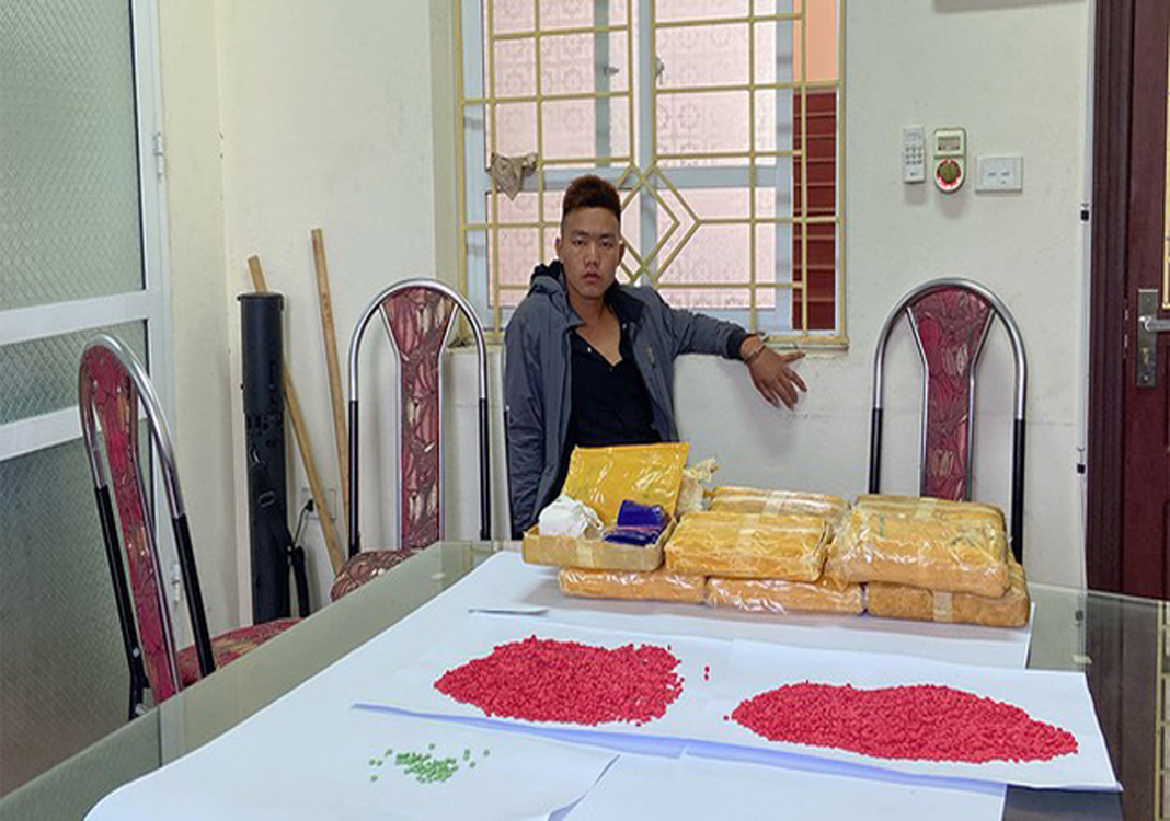 Large drug trafficking ring busted in Lao Cai