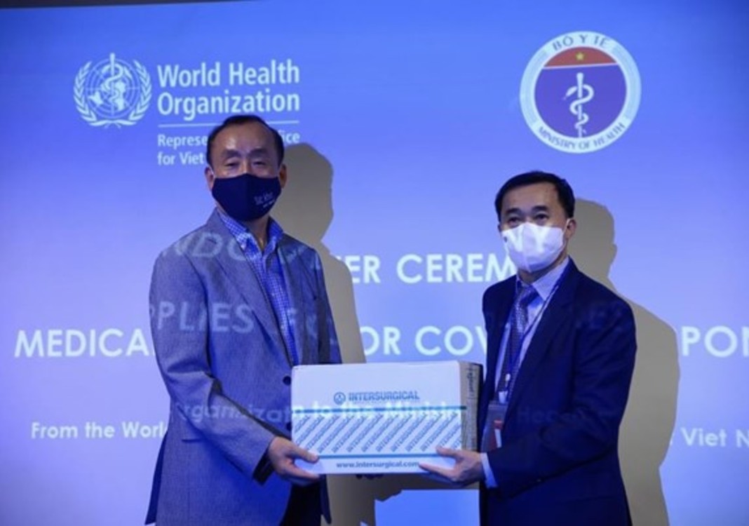 WHO hands over medical supplies worth over US$400,000 to Health Ministry