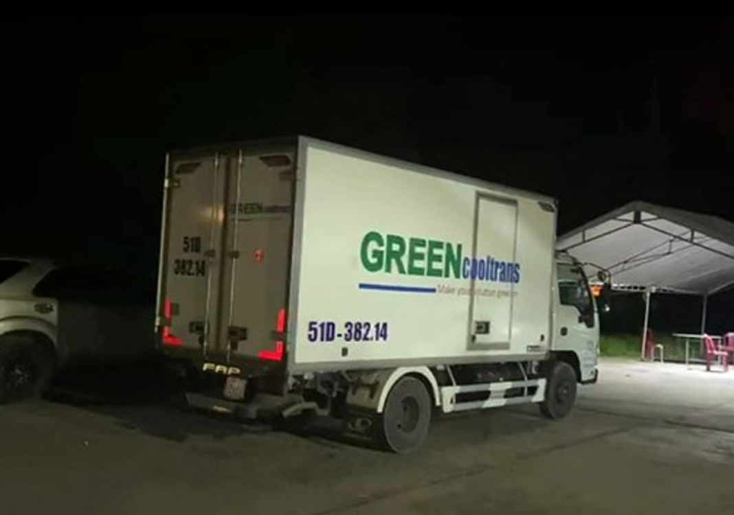 15 people found inside refrigerated truck passing through Covid-19 checkpoints