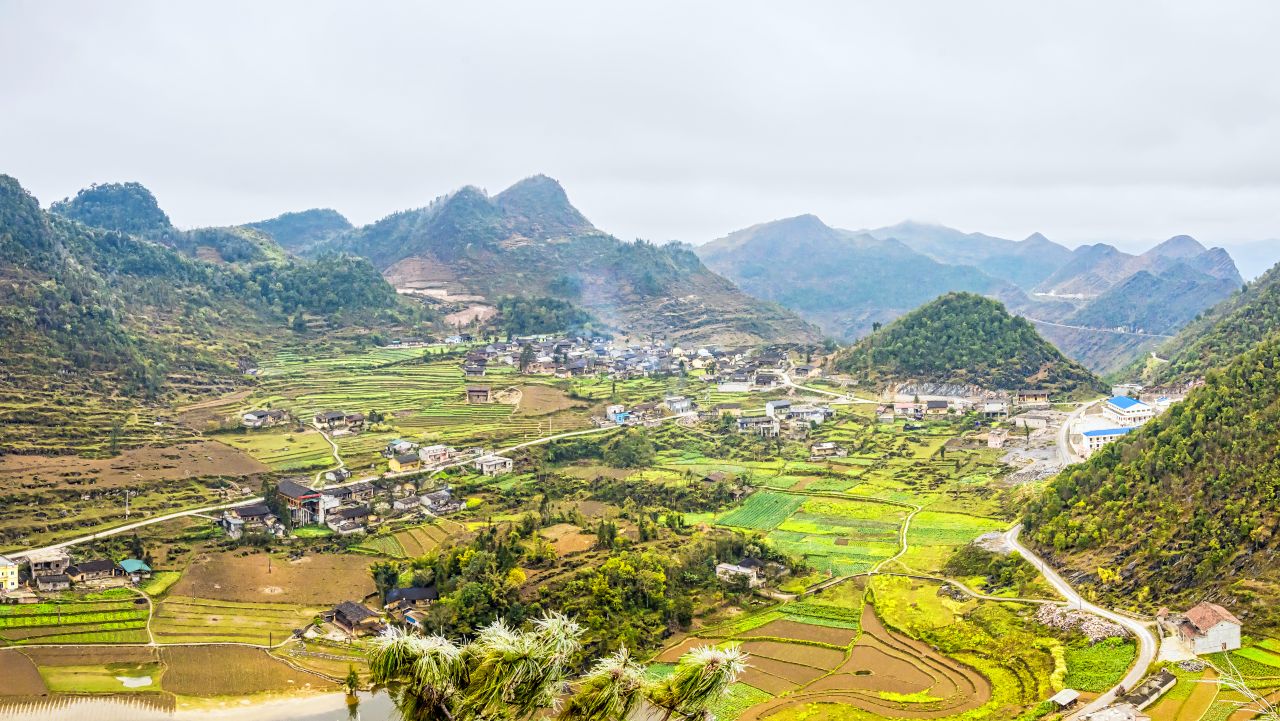 Unspoiled nature in Dong Van Karst Plateau