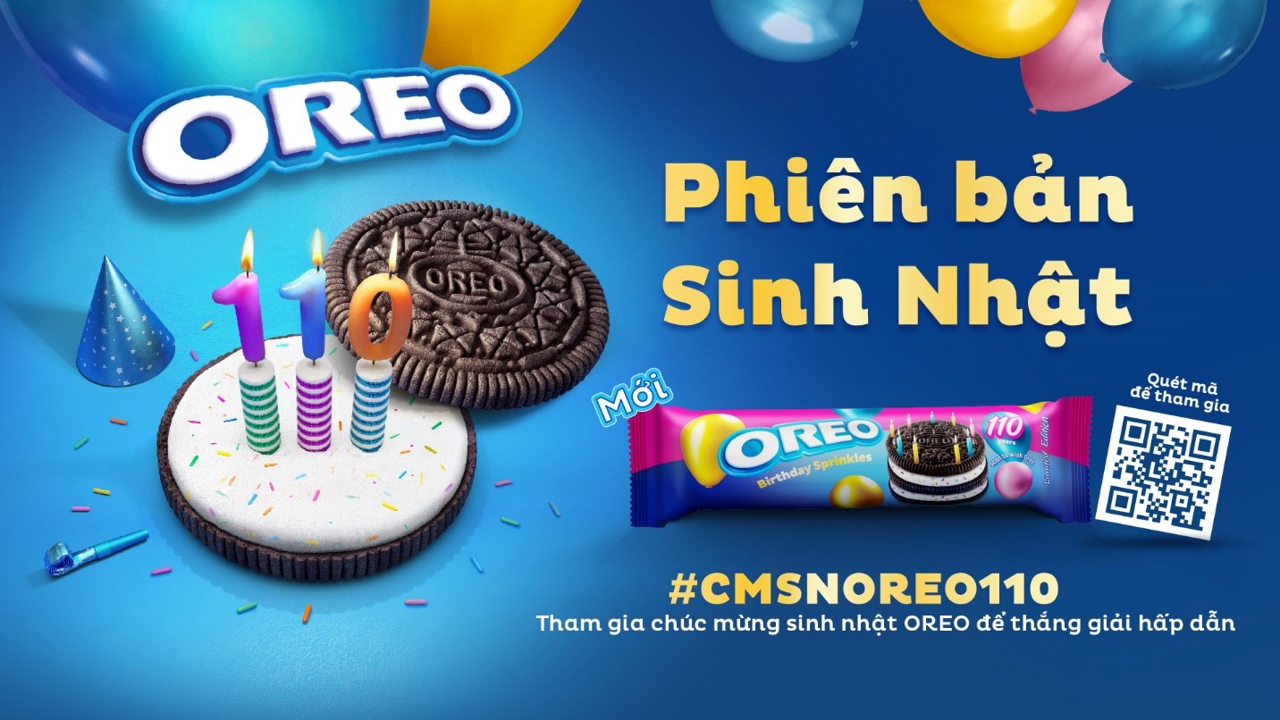 OREO – The world’s No. 1 Cookie Brand celebrates its 110th birthday with playful AR filter