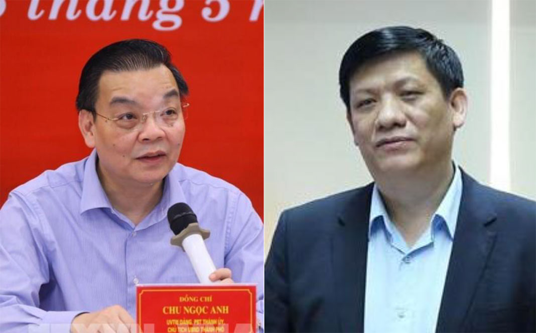 Health minister, Hanoi City chairman ousted from Party