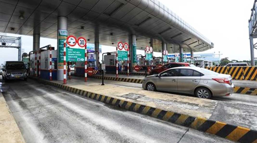 More ETC lanes proposed for toll stations on Hanoi-Haiphong expy