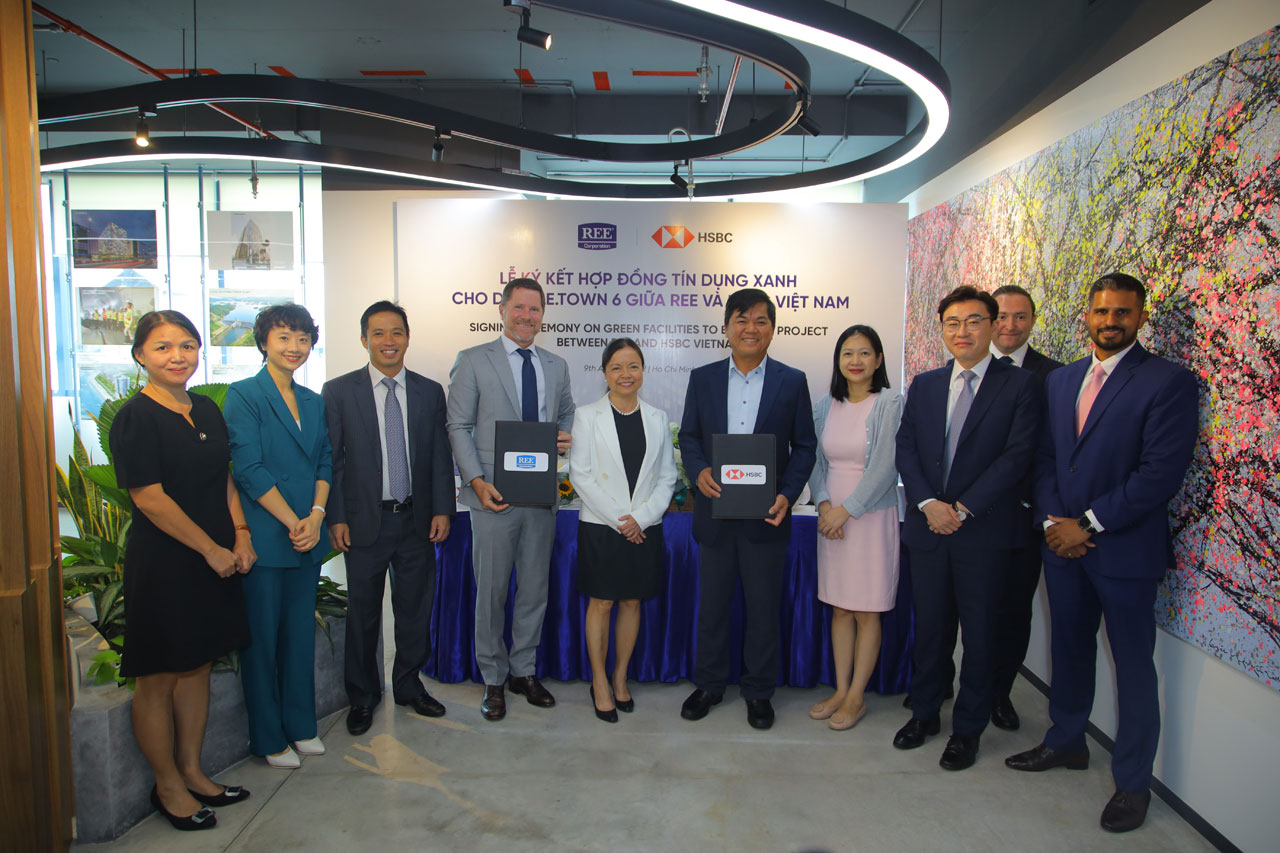 HSBC arranges VND900 billion bilateral green loan to REE Corporation