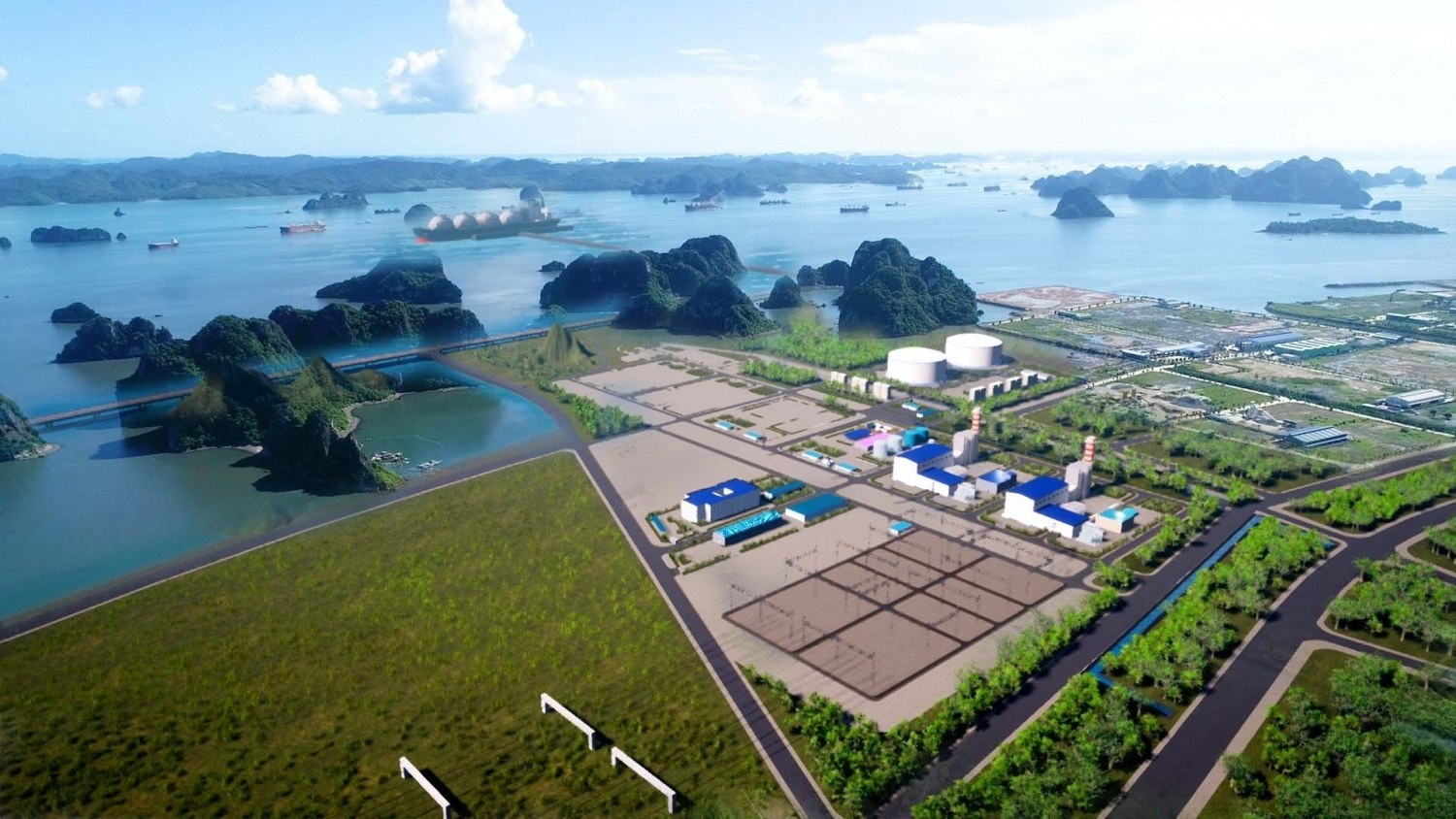 US$2-billion gas-fueled power plant lags behind schedule