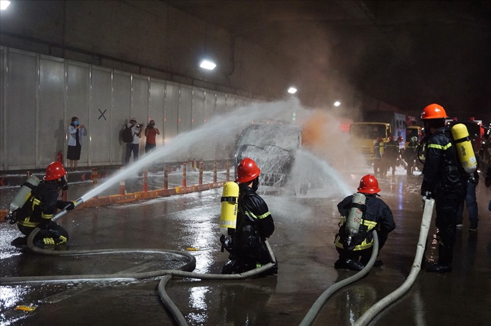 Saigon River tunnel to be closed for fire drill this weekend