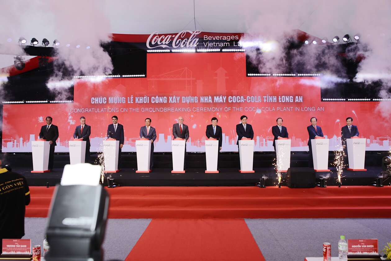 Coca-Cola starts construction of new factory in Long An, emphasizes commitment to sustainable development in Vietnam