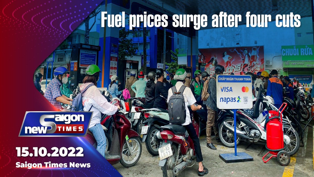 Fuel prices surge after four cuts