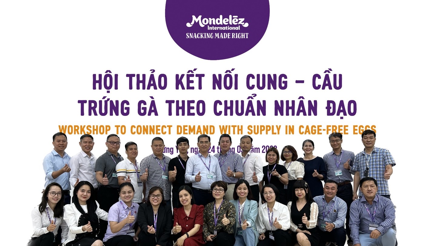 Mondelez Kinh Do organizes Supplier Workshop to connect supply-demand in sustainable ingredients sourcing