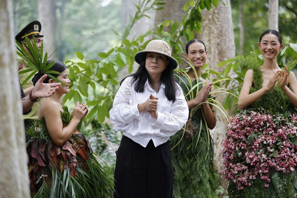 Cat Tien National Park hosts green fashion show