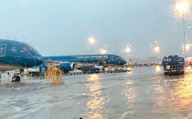 Three airports closed due to Storm Talim