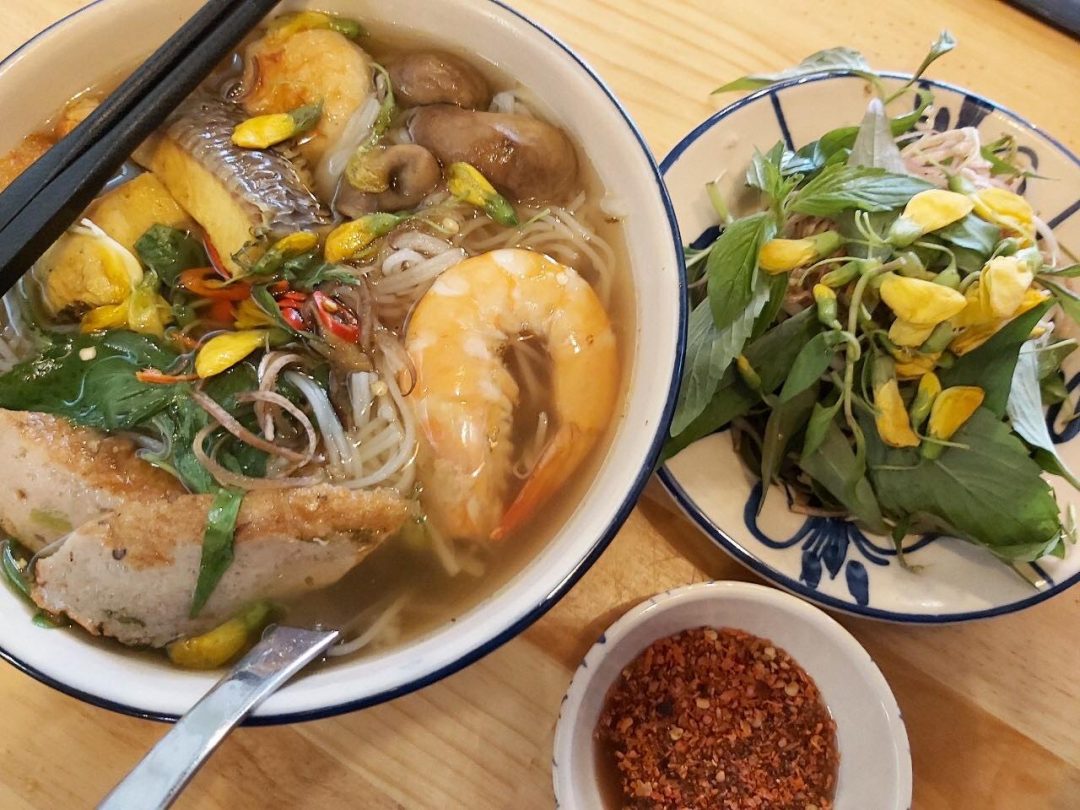 A must-taste noodle soup in An Giang