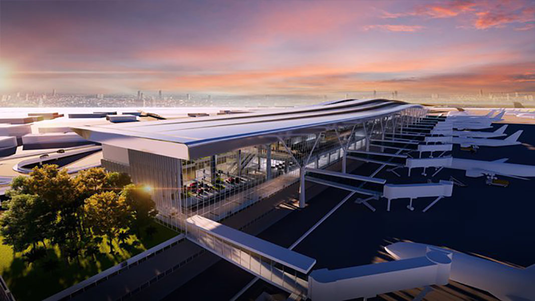 Work on two airport terminals start this weekend