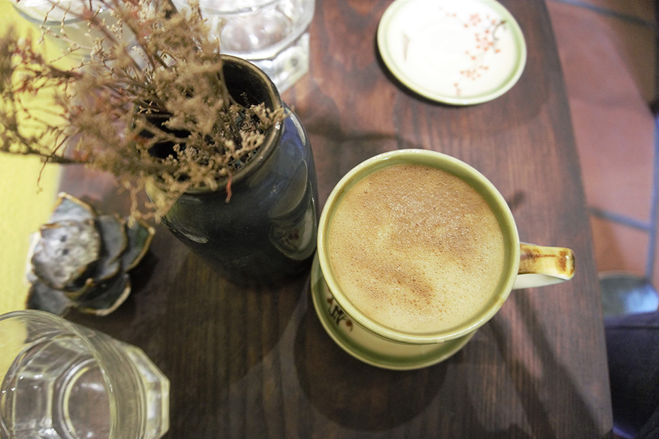 Savoring the fusion of salt coffee