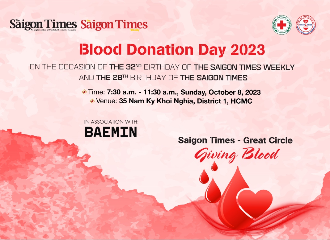 Saigon Times Group to organize blood drive in early October