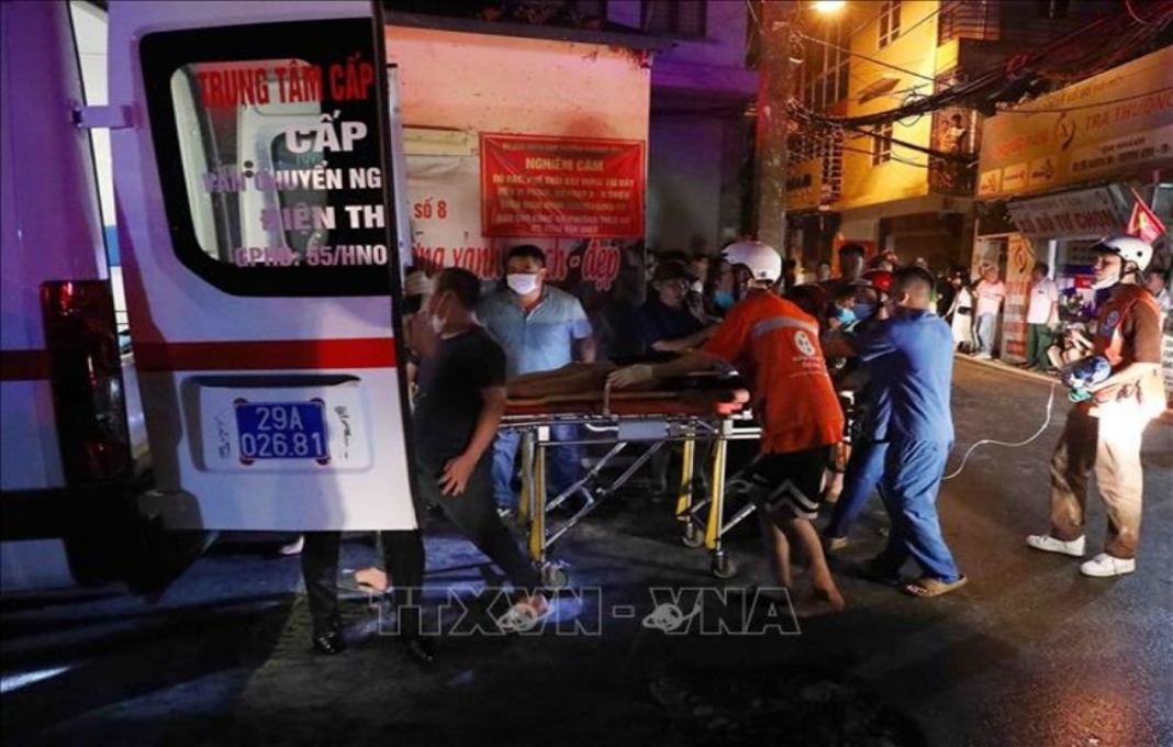 Hanoi fire death toll put at 56; building owner detained