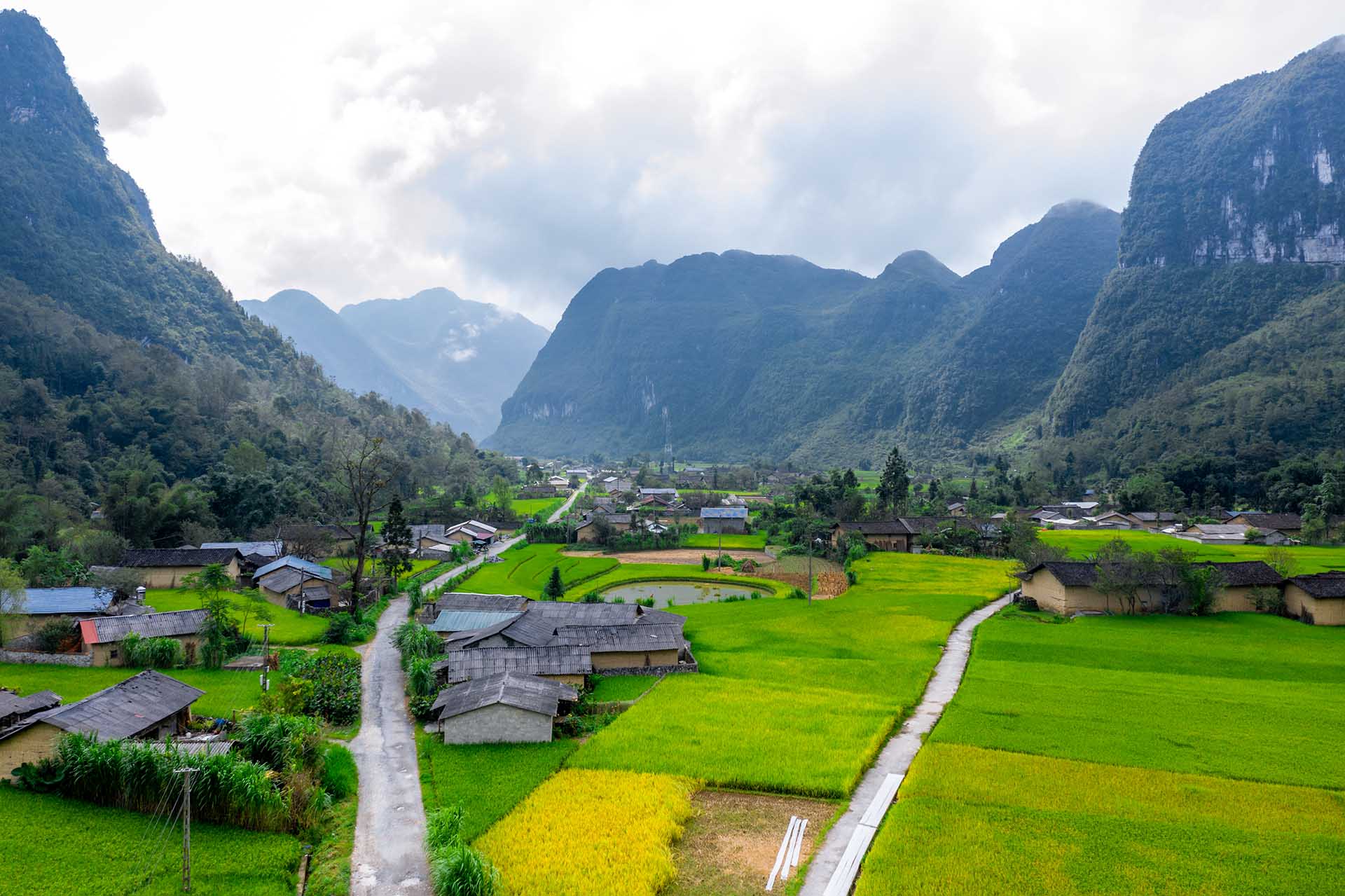 The tranquil beauty of Pho Cao Commune