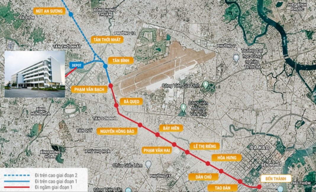 Completion deadline extended for second metro line in HCMC