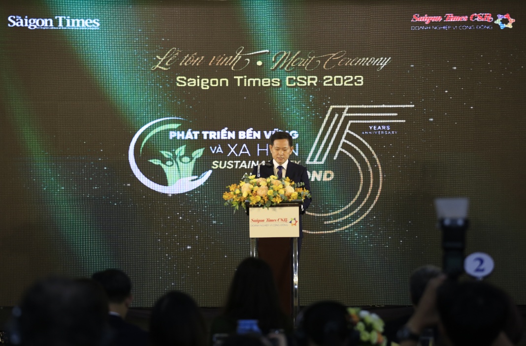 Businesses with meaningful CSR initiatives honored at Saigon Times CSR 2023 ceremony