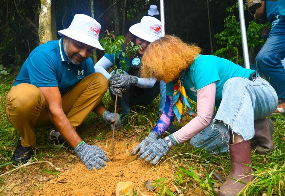 Marico SEA plants 1,500 trees in Ben En National Park