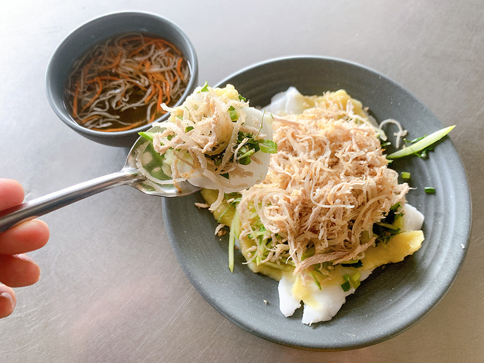 A twist on banh beo
