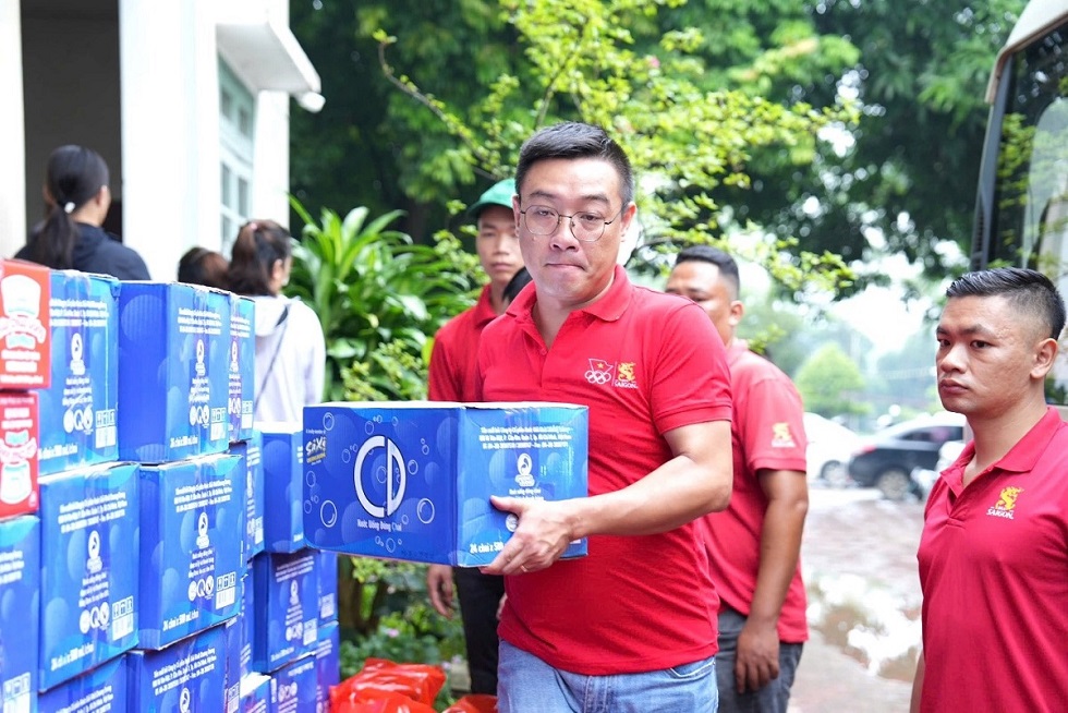SABECO joins hands with HCYU to support northern provinces in recovery efforts after typhoon Yagi