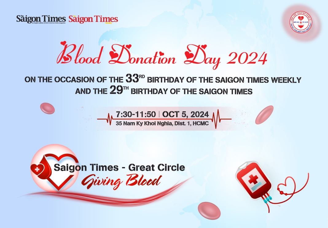 Saigon Times Group set to organize blood drive next month