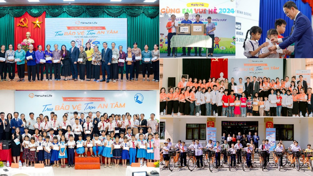Hanwha Life Vietnam: Sustainable development goes hand in hand with social responsibility