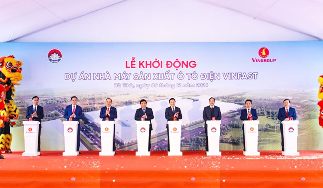 VinFast starts work on new EV factory in central Vietnam