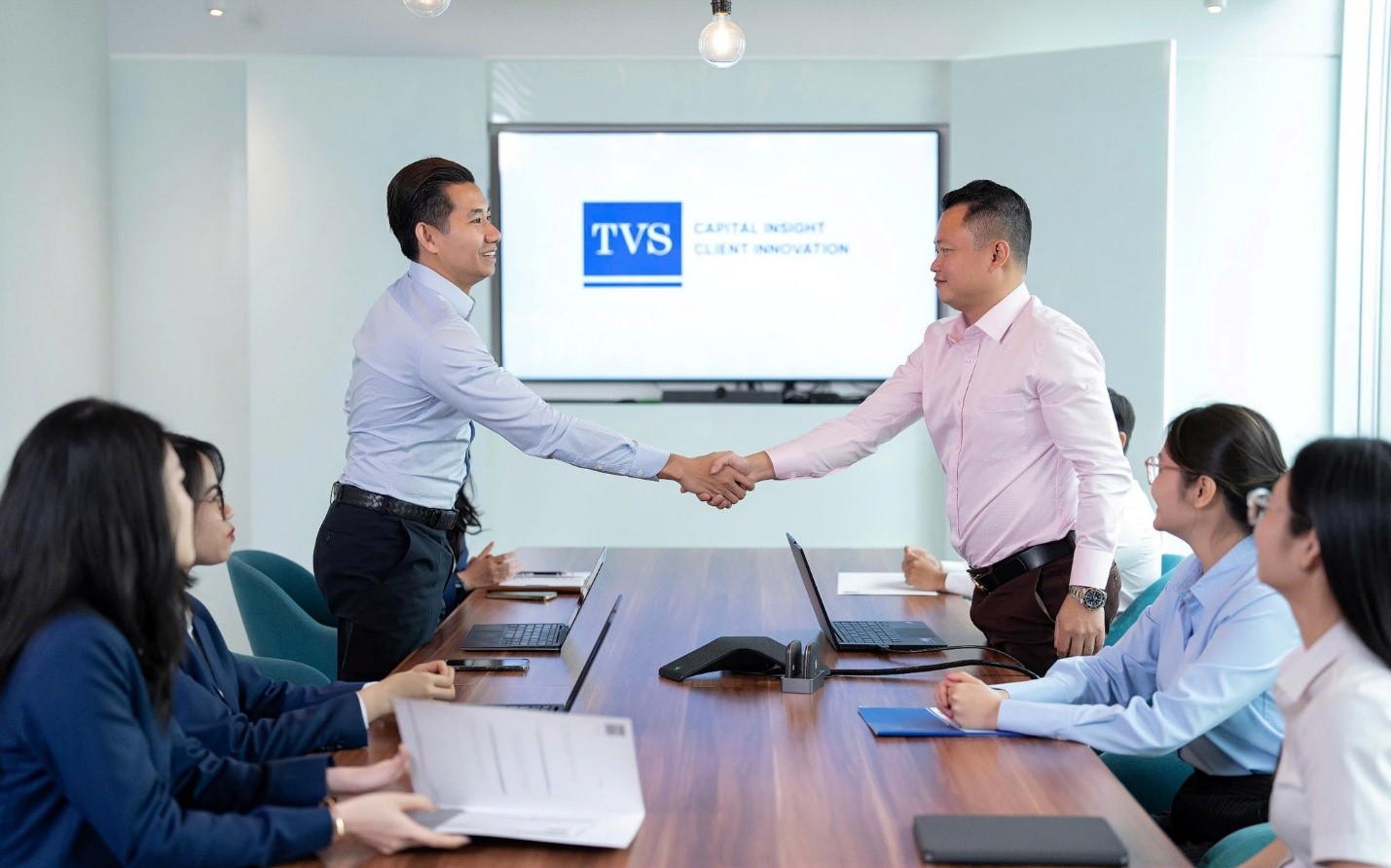 Positioned as a trusted boutique merchant investment bank, TVS comes closer to investors