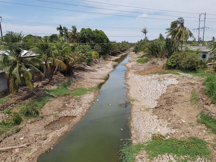 Seawater intrusion worsens in Mekong Delta