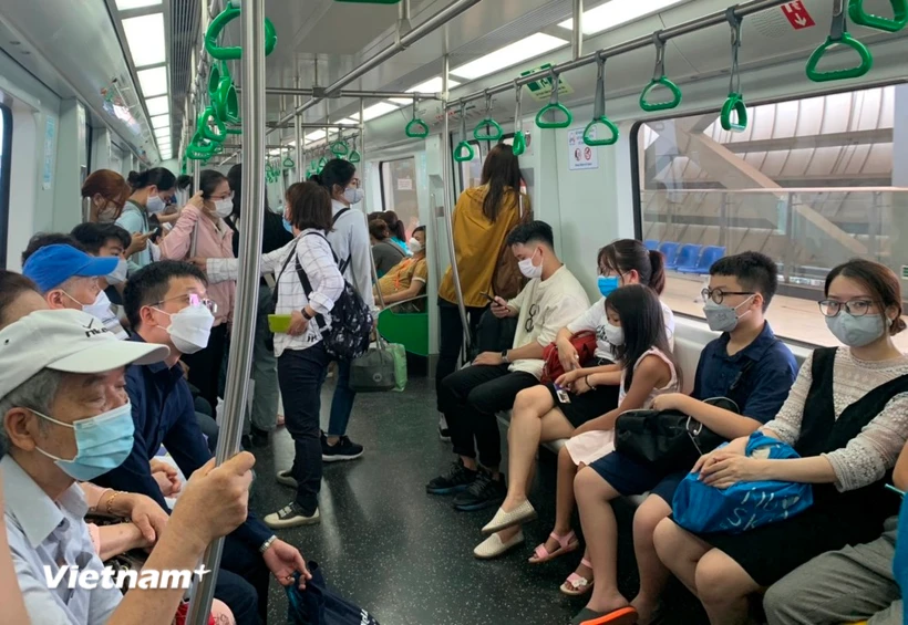 Hanoi’s two urban rail lines serve nearly five million commuters in Q1