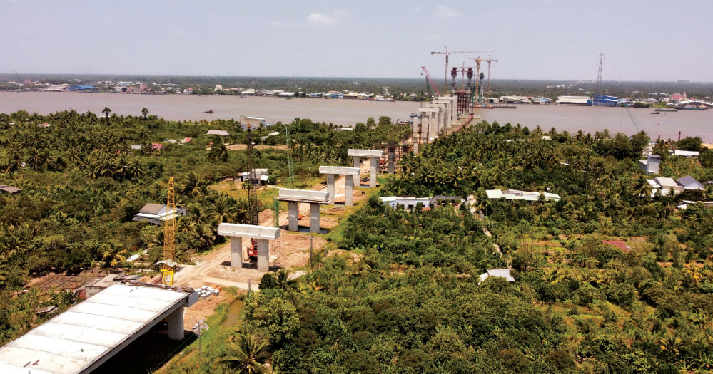 Rach Mieu 2 Bridge to be completed by September 2