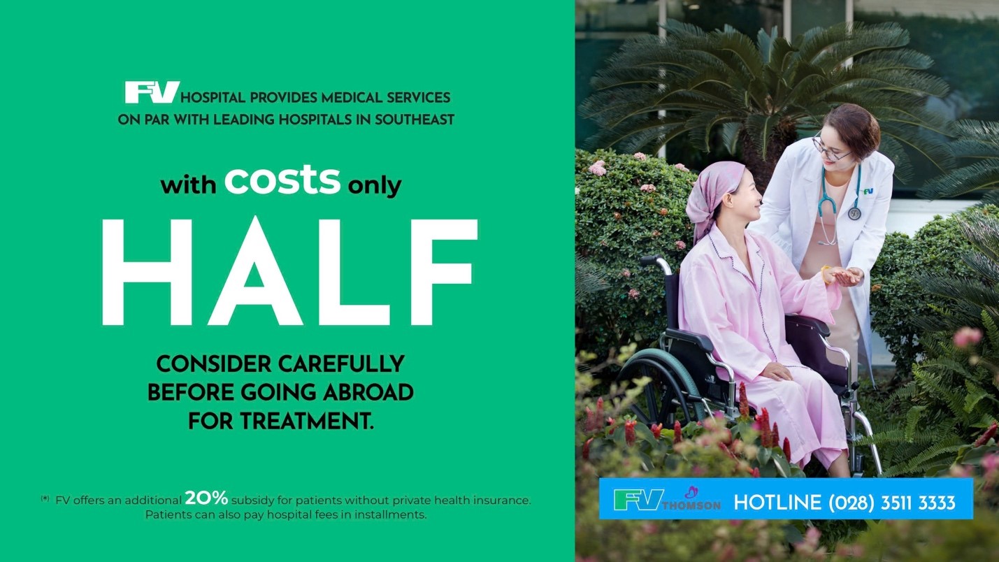 International Standard Healthcare with Costs Saving up to 50% Compared to Regional Hospitals