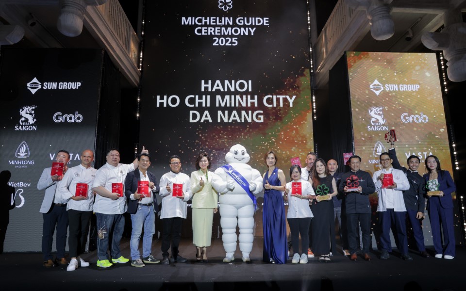 Nine Vietnam restaurants earn one Michelin star in 2025 selection