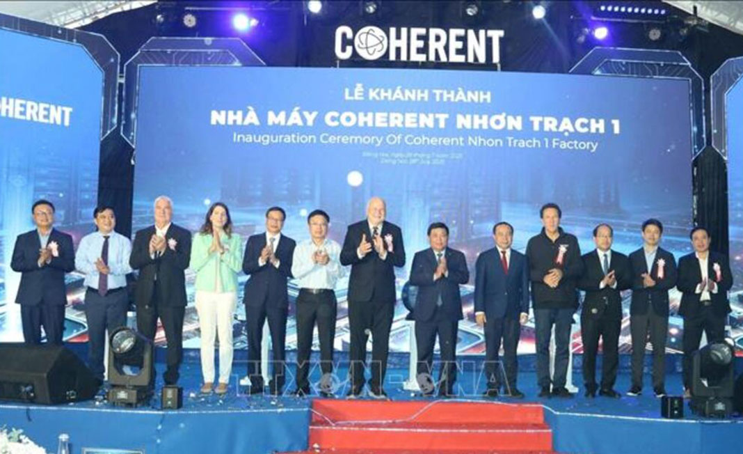 U.S. semiconductor plant inaugurated in Dong Nai
