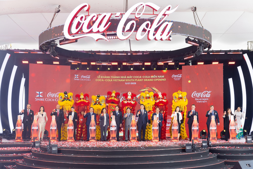Coca-Cola inaugurates US$136 million manufacturing plant in Tay Ninh