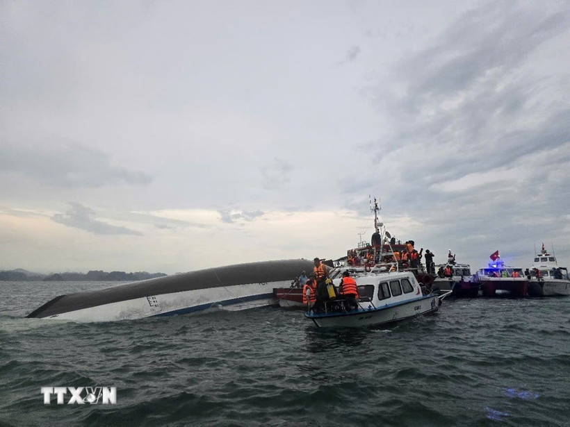 Another body found after Halong boat tour accident