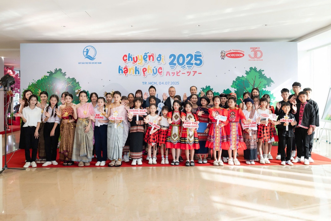 Acecook’s “Happy Journey” plants seeds of hope in Vietnamese children