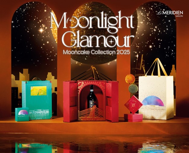 Mooncake collection offered at Le Méridien Saigon