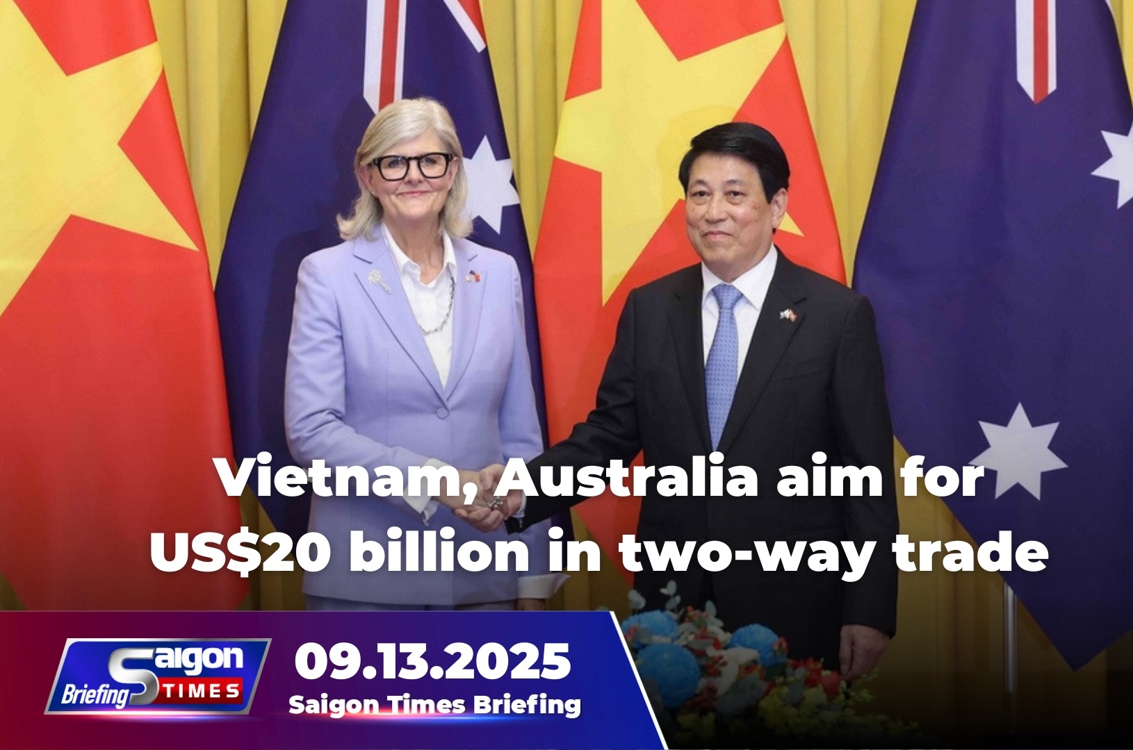 Vietnam, Australia aim for US$20 billion in two-way trade