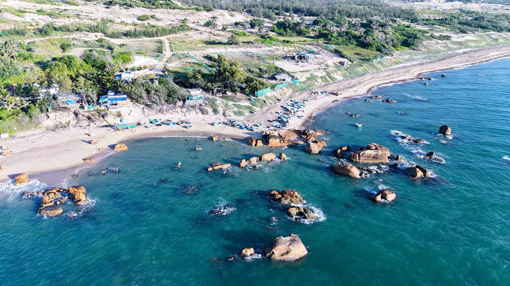 Experiencing coastal life at Mui Tro Beach