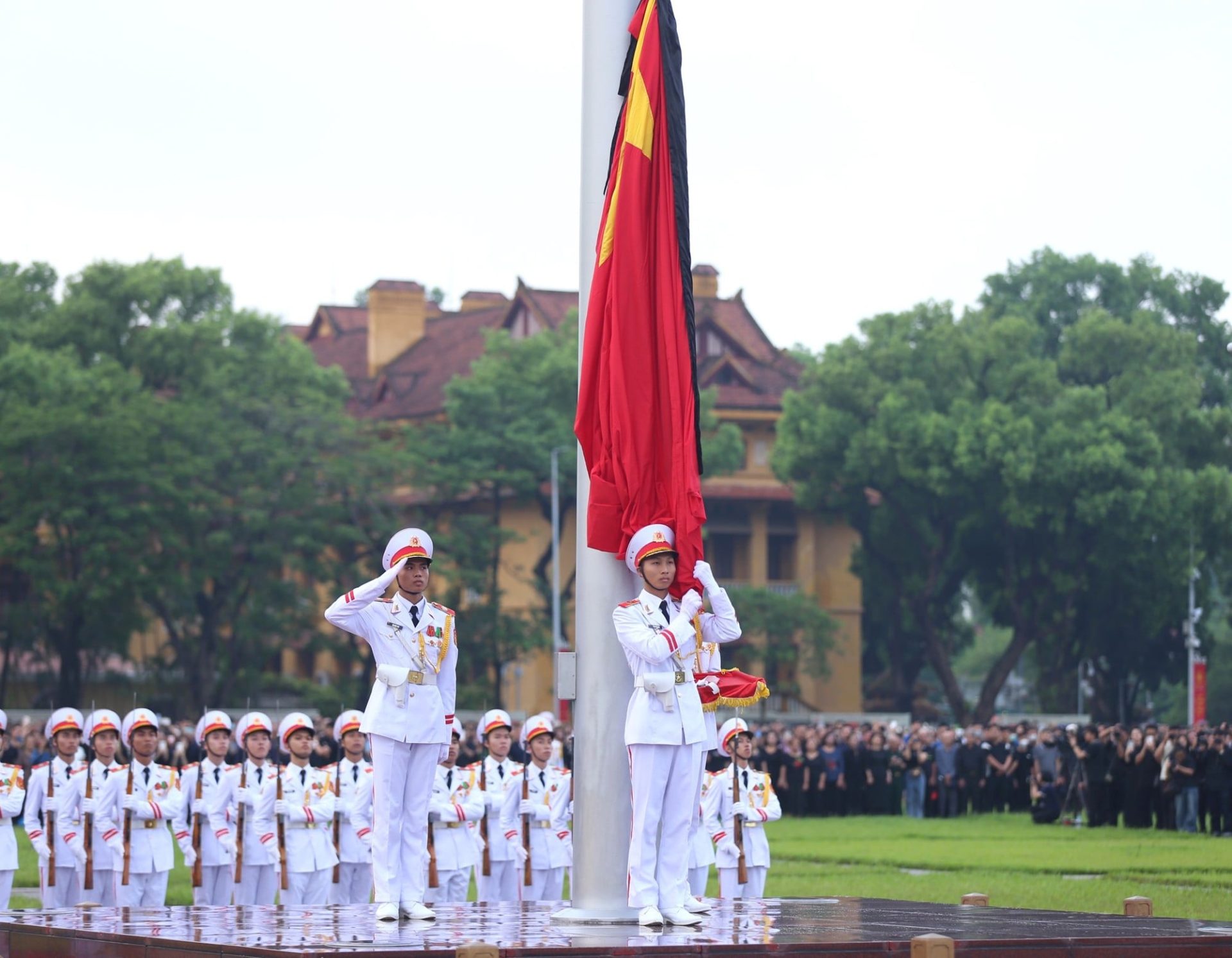 National mourning honors restricted for senior officials dismissed over misconduct