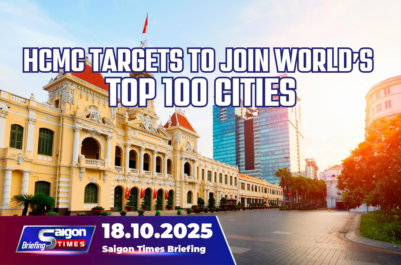 HCMC targets to join world’s top 100 cities
