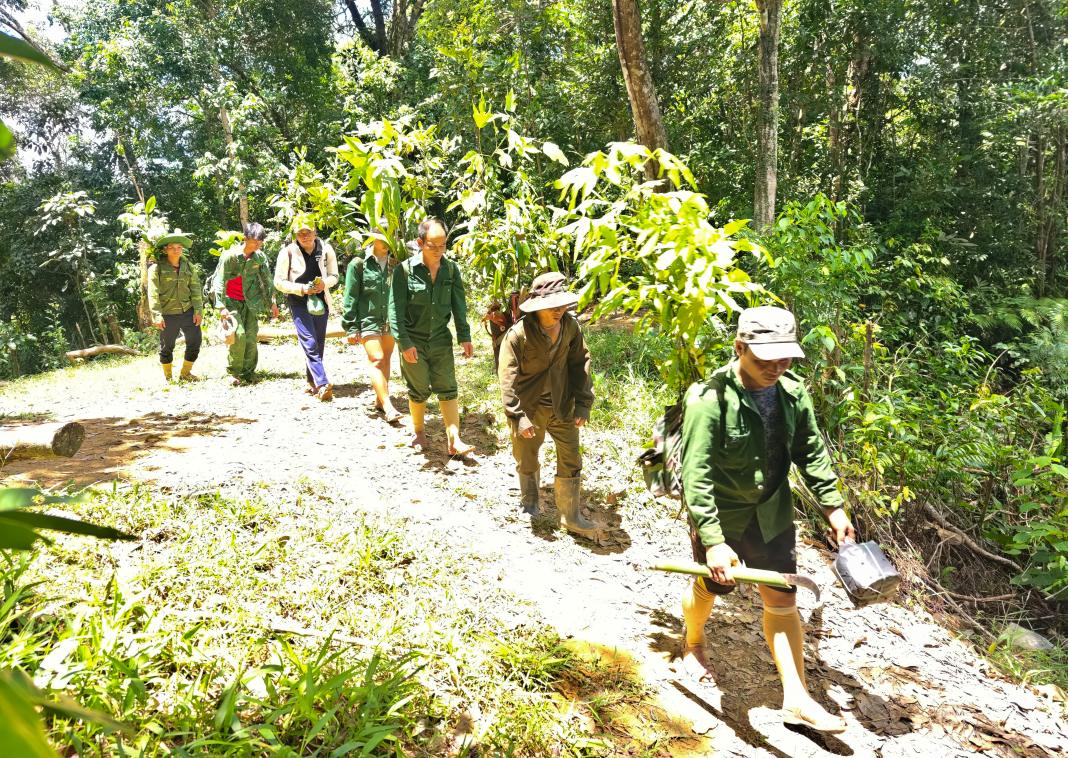 Trekking through jungles to reach the needy