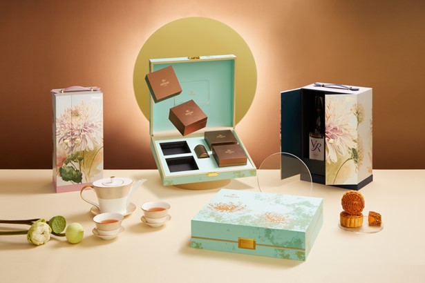 Mooncake collection at Hilton Saigon