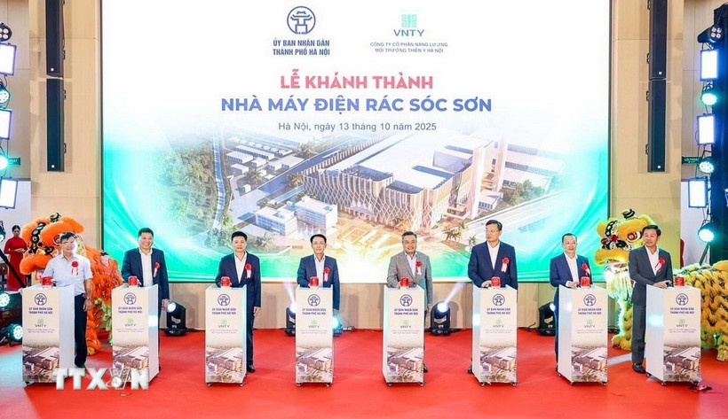 Vietnam’s largest waste-to-energy plant inaugurated in Hanoi