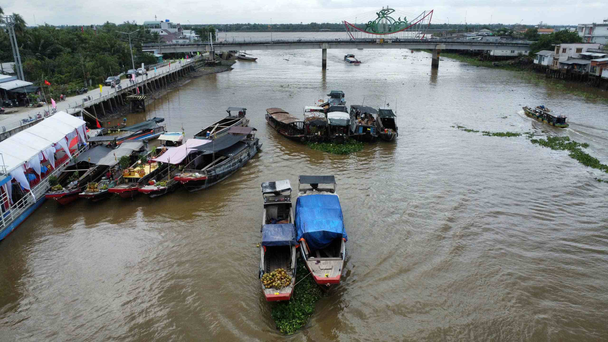 Dong Hoa Hiep Ancient Village Festival to recreate Cai Be Floating Market