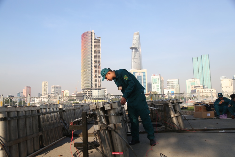 HCMC readies fireworks display for New Year 2026