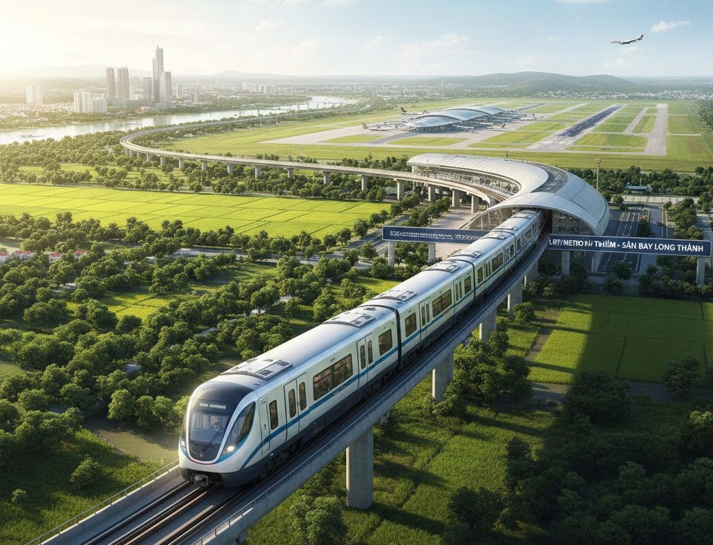 HCMC proposes PPP railway linking Thu Thiem with Long Thanh airport